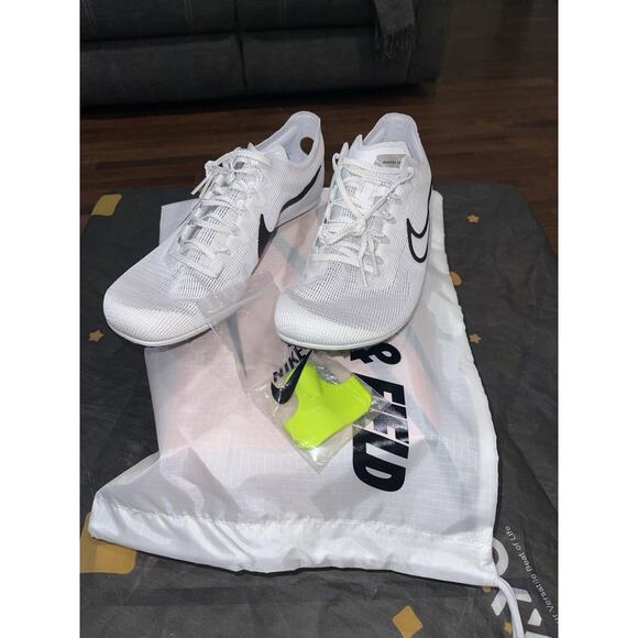 New Men’s 9.5 Nike Zoom Mamba 6 Athletics Distance Spikes DR2733-100 - Picture 5 of 8